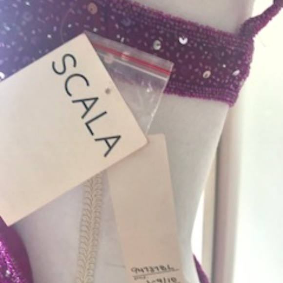 Scala Voilet sequin long dress - Picture 6 of 6
